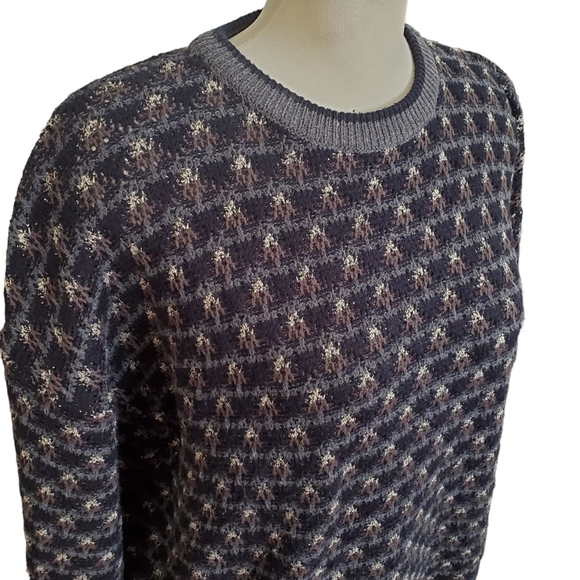 Vintage Jantzen Unisex Knit Sweater Size Large - Picture 2 of 6